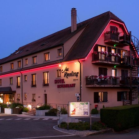 Hotel Restaurant Au Riesling Зеленбер Экстерьер фото